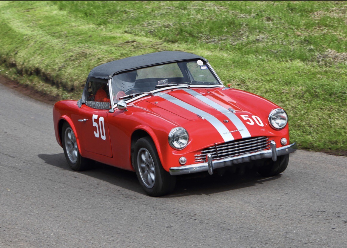 Red sports car